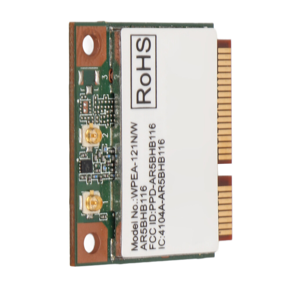 Ar9382 2.4/5Ghz Pcie Wifi Card 300Mbps Plug & Play Mini For Win 8751389662687