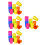 4Pcs Stackable Plastic Drinking Cups Assorted Colors for Gatherings 2