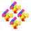 4Pcs Stackable Plastic Drinking Cups Assorted Colors for Gatherings 8