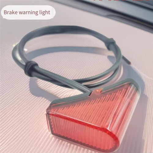 For  Quick 3 Electric Scooter Universal Rear Tail Light Brake Warning Light Rear Light Taillight 2