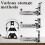 Supporto per Controller di Gioco, Supporto per Cuffie Staccabile per Switch2/ per PS5/ per PS4/per 7