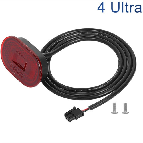 Front Rear  Kit for  4 Ultra Electric Scooter Mudguard with Support Taillight Reflective Strips Side Shell 1
