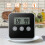 LCD-Matkötttermometer Digital Display Ugn Grilltimer Bakning Matlagning Mattermometer med Fjärrkontrollsond 2