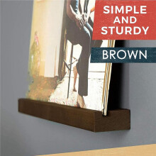 Wall Record Holder Wood Vinyl Record Shelf Wall Mount Record Storage Racks Small Wall Vinyl Record Holder Display Shelf