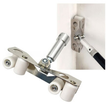 Dual Roller Corner Tool Compatible with Extension Poles for Drywall Inside Corner Finishing with Adjustable Angles