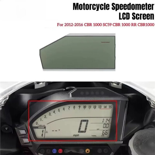Motorcycle Speedometer Instrument LCD Screen for  CBR1000 2012-2016 Motorcycle Meter Accessories 1
