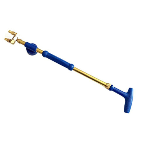 Spruzzatore portatile per bottiglia oro/blu 36x6.5cm 1