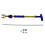Spruzzatore portatile per bottiglia oro/blu 36x6.5cm 6