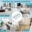 Replacement Pads for  VACMOP Pro for Hard Floor Cleaning 20 Pack 5