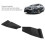 2Pcs Front Windshield Wiper Side Cowl Cover Trim 55084‑02250 4