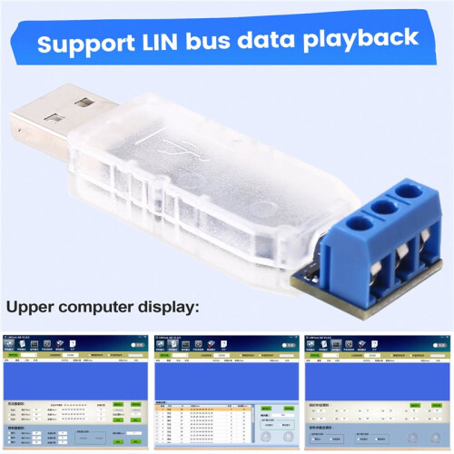 A10RR LIN Bus Analysis Controller USB to LIN Debugger LIN Bus Analyzer(1PCS) 2