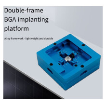 BGA Solder Placement Station Multi-Purpose Soldering Fixture 80x80mm for Mobile Phone and Computer Chip Repair
