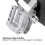 Adjustable Acrylic Windshield Extension for Motorbikes 218mm x 110mm Black 4