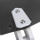 Adjustable Acrylic Windshield Extension for Motorbikes 218mm x 110mm Black 10