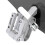 Adjustable Acrylic Windshield Extension for Motorbikes 218mm x 110mm Black 11