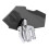 Adjustable Acrylic Windshield Extension for Motorbikes 218mm x 110mm Black 16
