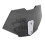 Adjustable Acrylic Windshield Extension for Motorbikes 218mm x 110mm Black 13