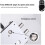 Remote Control Electronic Intelligent Door Lock, Electronic Anti-Theft  Hidden Door Lock,with 5 Remote Control 6
