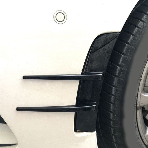 2X Auto Frontschürze Spoiler Flanke Windmesser für   Eine Klasse A180 A200 A220 W177 2