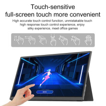 16inch Portable Monitor Touchscreen 1900x1200P IPS Second Game Screen Extended Display for PC Laptop Computer
