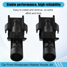 2Pcs Car Front Windscreen Washer Nozzle Jet 76810-TA0-A01 for Accord CRV Hood Windscreen Washer Spray Jet