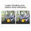 Deflector de viento con clip elevado 218x110mm transparente 7