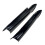 4x for  3 Series E90 E91 M-Tech 320I 330I 2005-2008 Front Bumper Lip Angle Diffuser Splitter Spoiler Protector Black 2