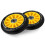 Gelbe Räder für Roller 100 mm (2er-Pack) 3