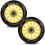 Gelbe Räder für Roller 100 mm (2er-Pack) 6