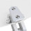 Deflector de viento con clip elevado 218x110mm transparente 10