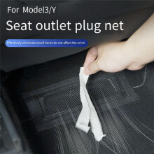 2 Pcs Air Outlet Protective Cover Under Air Outlet Anti-Blocking Filter Dust Cover for Model Y