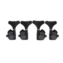 4pcs 2L2R Sealed Bass Machine Heads Tuners 4 Strings Bass Tuning Pegs Keys