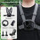 Quick-Release Vest Strap for  for  Osmo/Action Kit Action Camera Personal Perspective Shooting Vest Strap 2