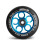 Blaue 110-mm-Räder für Roller, 2er-Pack 2