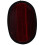 6 Pcs Bicycle Rear Tail  Reflector Mudguard Oval Warnning Red Black 2
