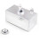 Universal Aluminium 2L Polished Intercooler Atomization Car Accessory Windscreen Washer Reservoir Bottle 4