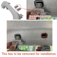 Right Passenger Roof Grip Handle 4538100054 for - Fortwo 453 2015-2019 Car Pillar Roof Handle