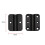Universal 12-16mm Motorcycle Modification Accessories Gps Navigation Aluminum Alloy Multi-Function Black Bracket 2