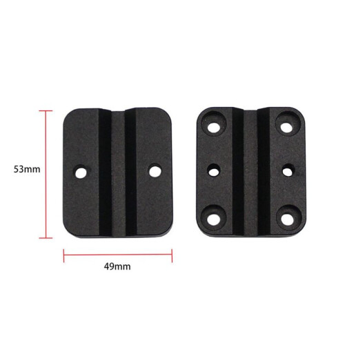 Universal 12-16mm Motorcycle Modification Accessories Gps Navigation Aluminum Alloy Multi-Function Black Bracket 1