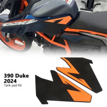 Motorcycle Side Gas Knee Grip Stickers Fuel Tank Pad Protector Anti-Slip Sticker for 390 390Duke 390 2024
