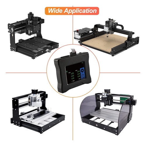CNC Offline Controller with Touchscreen, CNC Router Offline Control Module, 2.8Inch GRBL Offline Controller 2