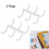 50PCS Transparent PP Comb Binding Spines 16mm, 120 Sheets 5