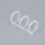 50PCS Transparent PP Comb Binding Spines 16mm, 120 Sheets 7