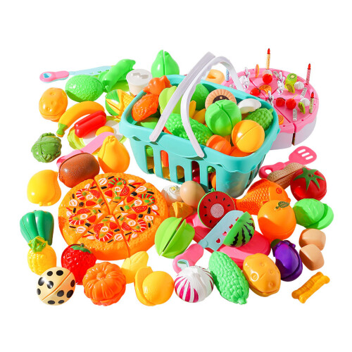 Set di cibo da tagliare per la cucina dei bambini - Plastica 1