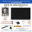 Waveshare ESP32-P4 POE AI Development Board RISC-V MCU PoE Module with Speaker+Cam +Touchscreen Support Wi-Fi 6 5