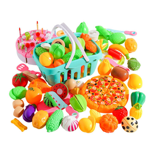 Set di cibo da tagliare per la cucina dei bambini - Plastica