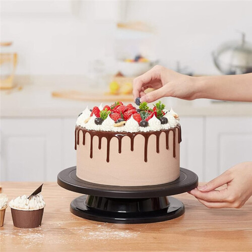 Plastic Clay Pottery Sculpture Rotating Turntable Practical Rotation Rotary Plate DIY Decorating Cake Turntable 2