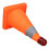 30cm Reflective Cone Set with Warning Lights 1
