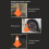 4PCS Foldable Orange Traffic Safety Cones 30CM Reflective Collars 6
