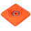 4PCS Foldable Traffic Safety Cones 30CM Orange Reflective Collars 16